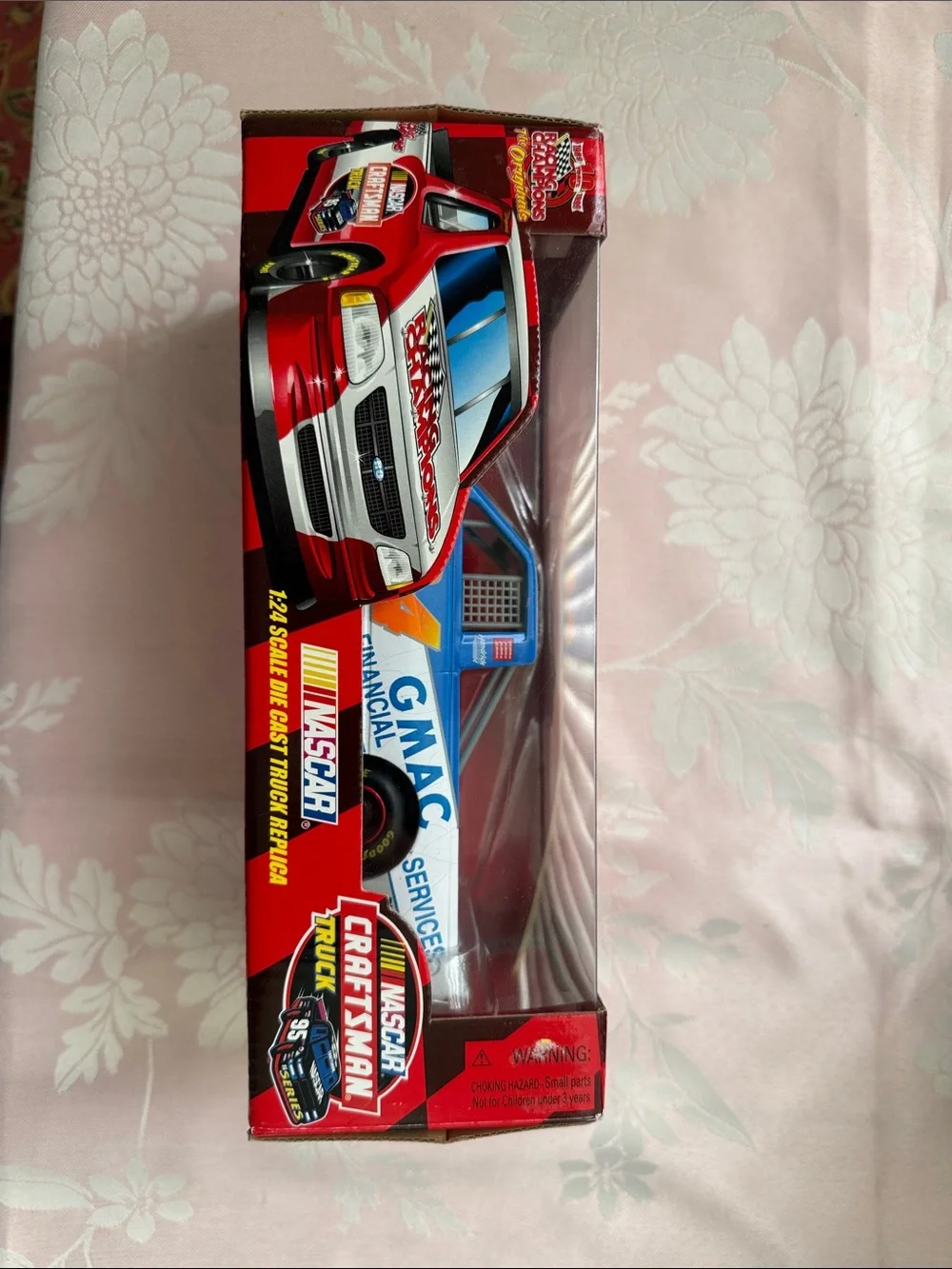 Craftsman NASCAR Team GMAC Truck Toy - Blue and Red